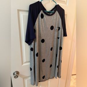Brand New Size 2x Polka Dot Nightgown